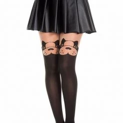 Music Legs Hosiery "Dog" Pantyhose