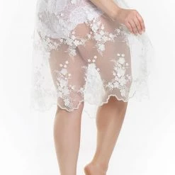 Coquette Side Slit Tulle Skirt