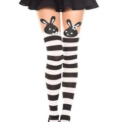 Music Legs Hosiery "Bunny" Pantyhose
