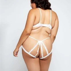 ICollection Open Crotch Caged Cheeky Panty