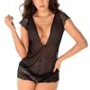 Mapale Lingerie Babydoll Romper Women