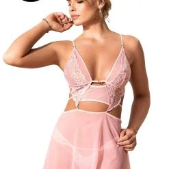 Mapale Lingerie 3PC Babydoll Set