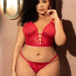 Mapale Lingerie 3PC Babydoll Set 7 Mapale Lingerie 3PC Babydoll Set