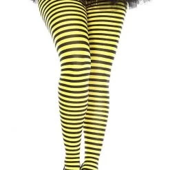 Music Legs Striped Pantyhose
