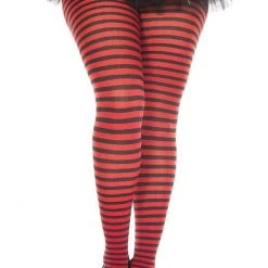 Music Legs Striped Pantyhose