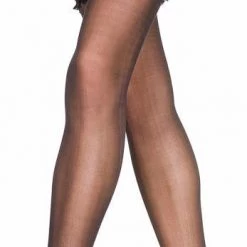 Music Legs Lace Garterbelt With Sheer Stockings