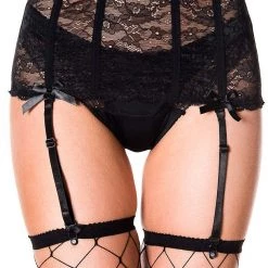 Music Legs Accessories Boning Garterbelt