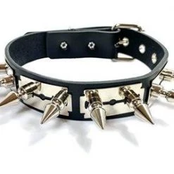 Funk Plus RAZOR BLADE SPIKE CHOKER