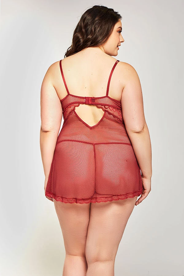 ICollection Christmas Aurora Babydoll 2 ICollection Christmas Aurora Babydoll