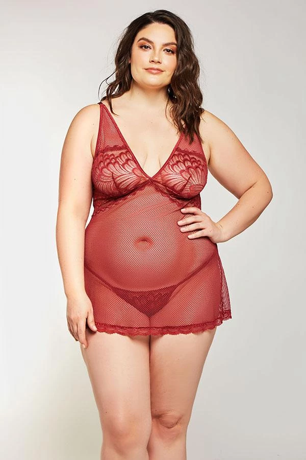 ICollection Christmas Aurora Babydoll 1 ICollection Christmas Aurora Babydoll