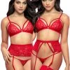 Mapale Lingerie Women Reversible 3PC Set