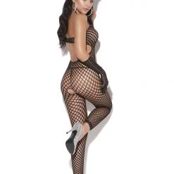 Vivace Open Crotch Footless Bodystocking
