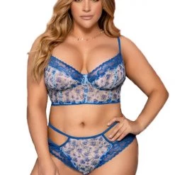 Mapale Lingerie Women Floral Lace 2PC Set