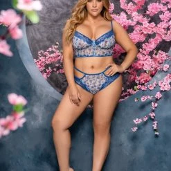 Mapale Lingerie Women Floral Lace 2PC Set