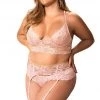 Mapale Lingerie 3PC Lace Set Women