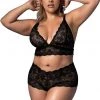 Mapale Lingerie 2PC Lace Set Women
