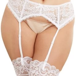 Dreamgirl Bridal Scalloped Lace Garter Belt