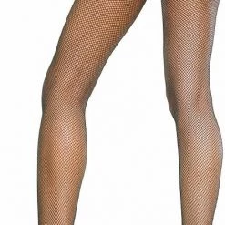 Music Legs Fishnet Open Pantyhose