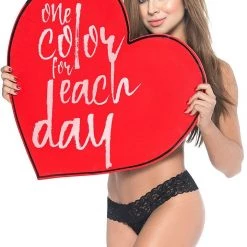 Mapale Lingerie Peek-A-Boo Lace Thong Women 13 Mapale Lingerie Peek-A-Boo Lace Thong Women