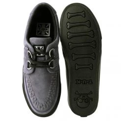 TUK-A9528 Grey Suede D-Ring VLK Sneaker 8 TUK-A9528 Grey Suede D-Ring VLK Sneaker