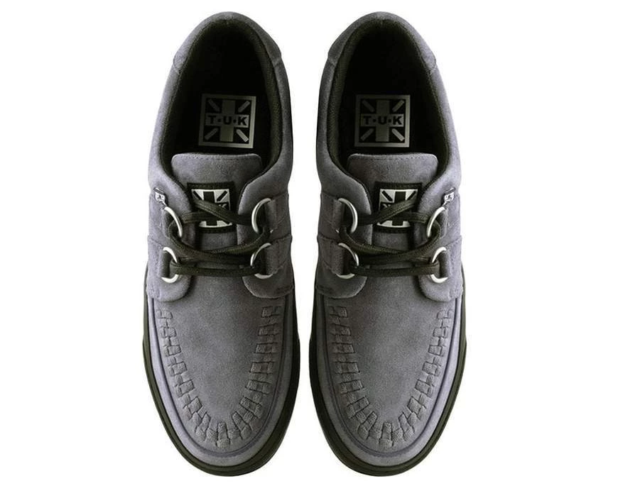 TUK-A9528 Grey Suede D-Ring VLK Sneaker 4 TUK-A9528 Grey Suede D-Ring VLK Sneaker