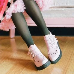 TUK-A9566 Pink TUKskin™ 3 Buckle Pointed Creeper Boot