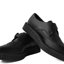 TUK-A9572 Black TUKskin™ Western Buckle Pointed Creeper 5 TUK-A9572 Black TUKskin™ Western Buckle Pointed Creeper