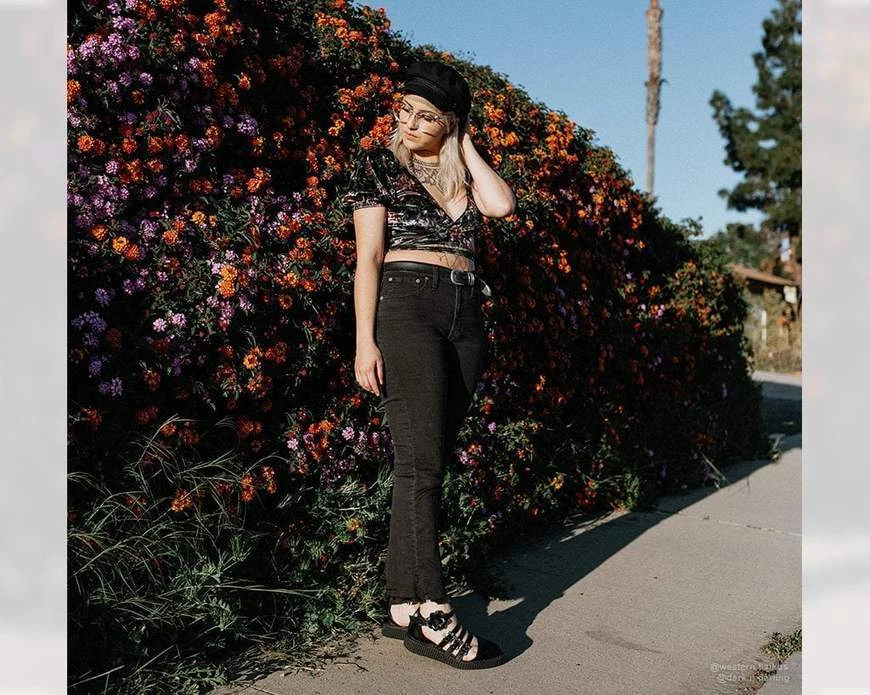 TUK-A9591L Black TUKskin™ Strappy Rose Mary Jane Creeper Women 8 TUK-A9591L Black TUKskin™ Strappy Rose Mary Jane Creeper Women