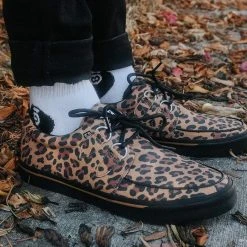 Women TUK-A9602 Leopard Twill VLK Sneaker