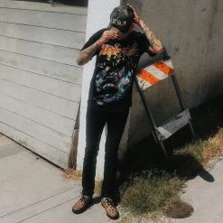 Women TUK-A9602 Leopard Twill VLK Sneaker