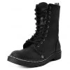 TUK A9647 Black 10-Eye Gibson Boot Women