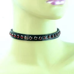 Funk Plus Christmas One Row Rhinestones Choker
