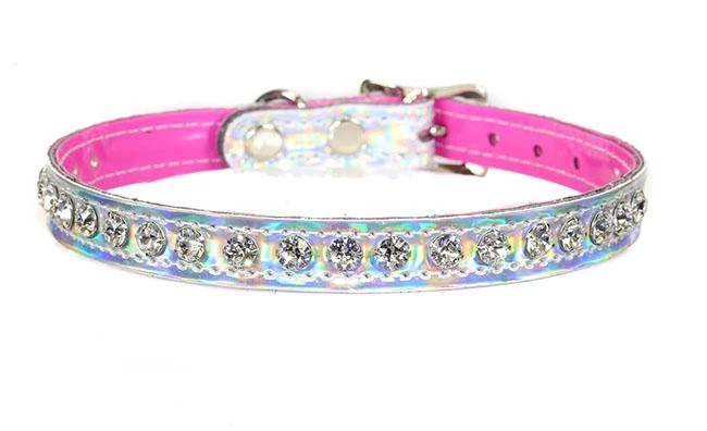 Funk Plus Holographic Rainbow Rhinestone Choker Halloween 3 Funk Plus Holographic Rainbow Rhinestone Choker Halloween