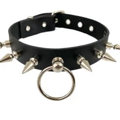 Funk Plus Halloween Spike & Ring Holder Choker