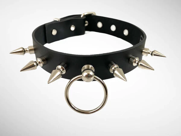 Funk Plus Halloween Spike & Ring Holder Choker 4 Funk Plus Halloween Spike & Ring Holder Choker