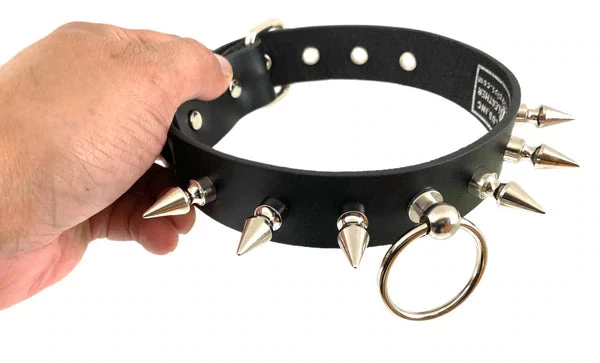 Funk Plus Halloween Spike & Ring Holder Choker 2 Funk Plus Halloween Spike & Ring Holder Choker