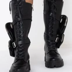 Azalea Wang - Danger Mid Calf Boot New