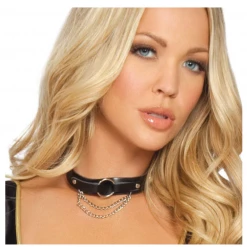 Roma Women Choker With Chain & O-Ring