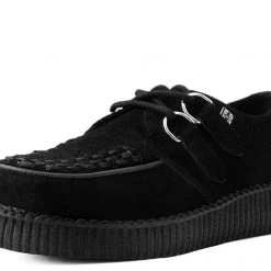TUK-F7270 Black Suede Viva II Low Creeper Women