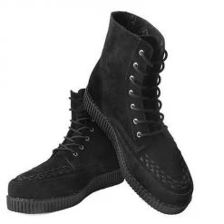 TUK F9710 Black Suede 7-Eye Viva II Boot Women