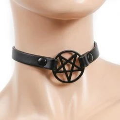 Funk Plus Halloween Pentagram Choker 5 Funk Plus Halloween Pentagram Choker