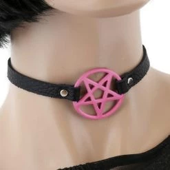 Funk Plus Halloween Pentagram Choker