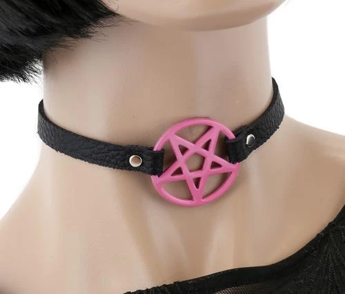 Funk Plus Halloween Pentagram Choker 1 Funk Plus Halloween Pentagram Choker