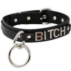 Funk Plus Fetish Side Word Bondage Choker