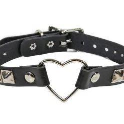 Funk Plus Pyramid Heart Choker Fetish