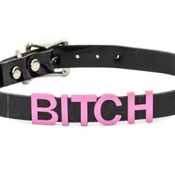 Funk Plus Pink Letter Choker Halloween