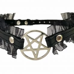 Funk Plus Penta Lace Short Posture Collar Fetish