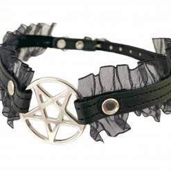 Funk Plus Penta Lace Short Posture Collar Fetish