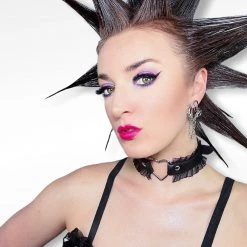 Funk Plus Lace Wrapped Heart Choker