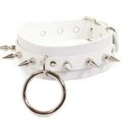 Funk Plus SPIKE RING CHOKER 1 3/4" WIDE